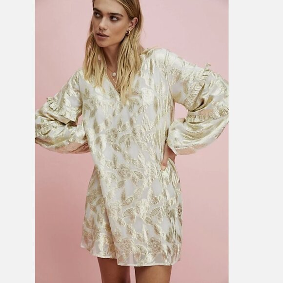 Free People X Jen's Pirate Booty Mini Dress Tunic NWOT - Picture 1 of 7